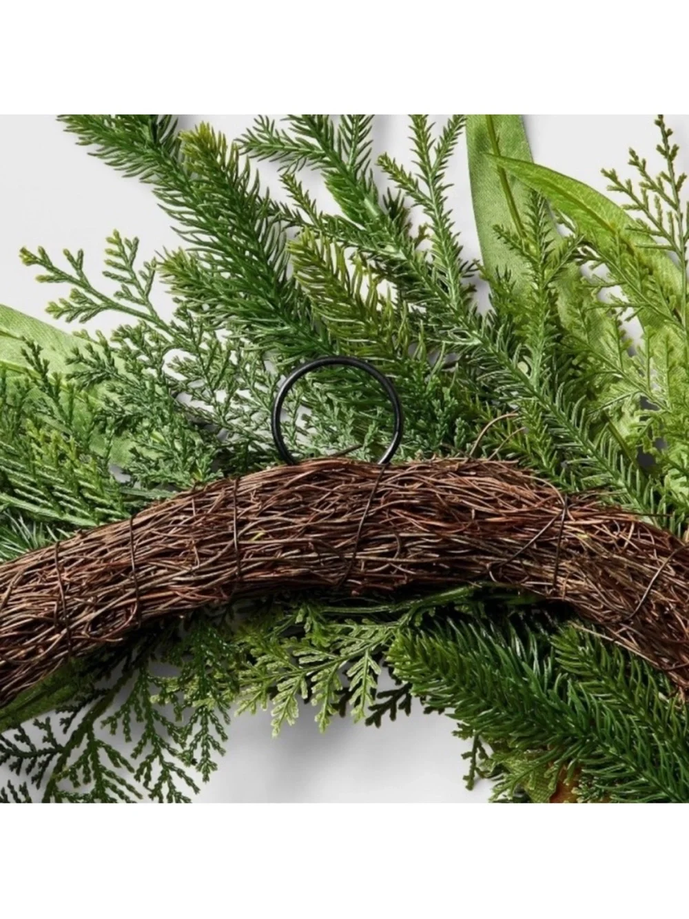 Studio McGee 26” Greenery with Persimmon Botanical Wreath